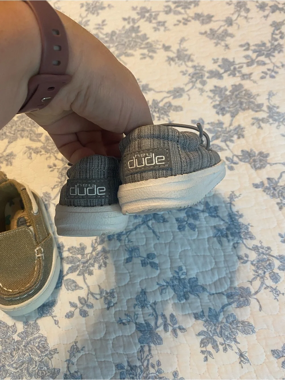 Baby Boy/Toddler Shoe Bundle Size 2/3 Hey Dude, Wonder Nation, Oshkosh